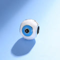 S925 Sterling Silver Devil's Eye Pendant