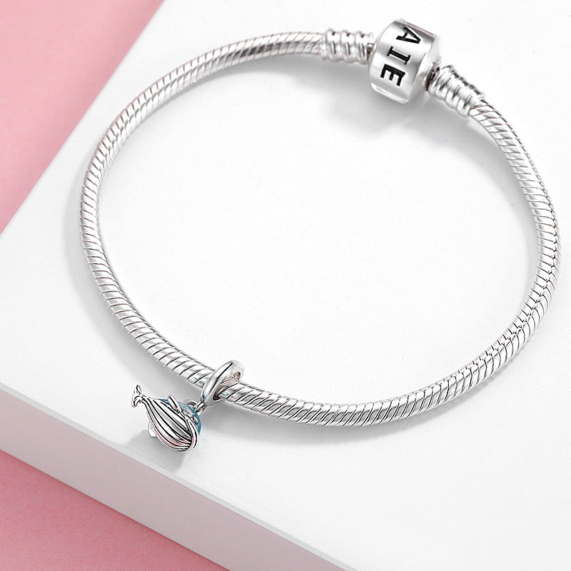 S925 Sterling Silver Dolphin Pendant