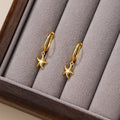 S925 Sterling Silver Starfish Earrings