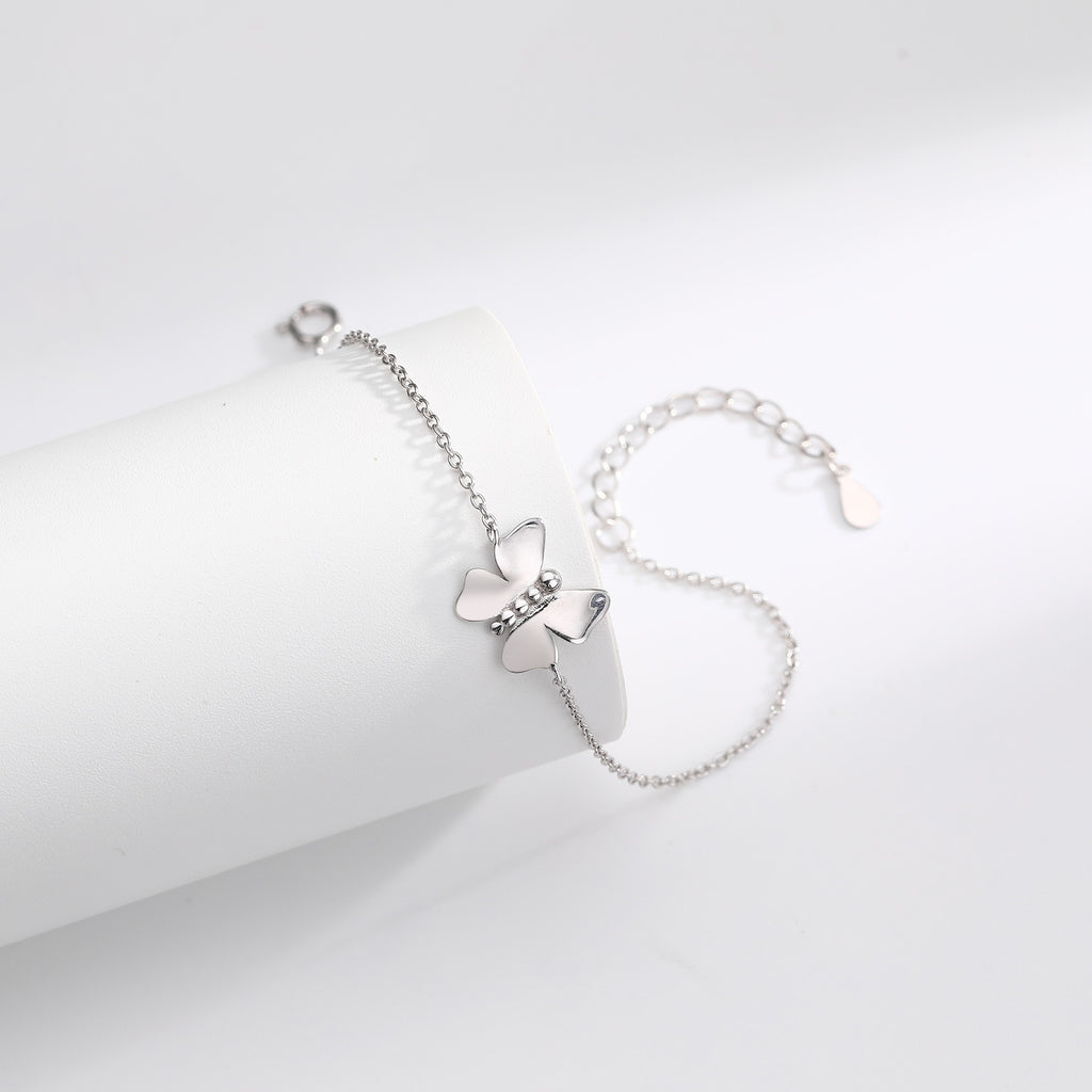 S925 Sterling Silver Butterfly Bracelet
