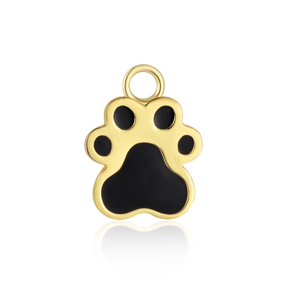 S925 Sterling Silver Epoxy Pendant