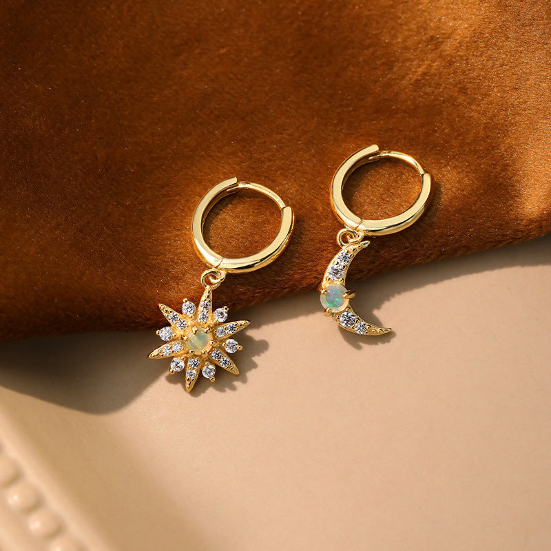 S925 Sterling Silver Earrings Set with Zirconia