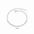 S925 Sterling Silver Cubic Zirconia Bracelet