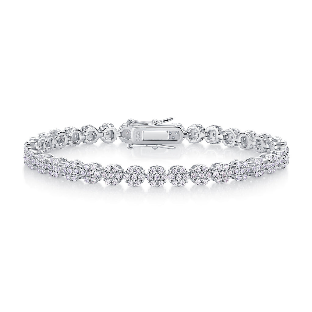 S925 Silver Moissanite Bracelet