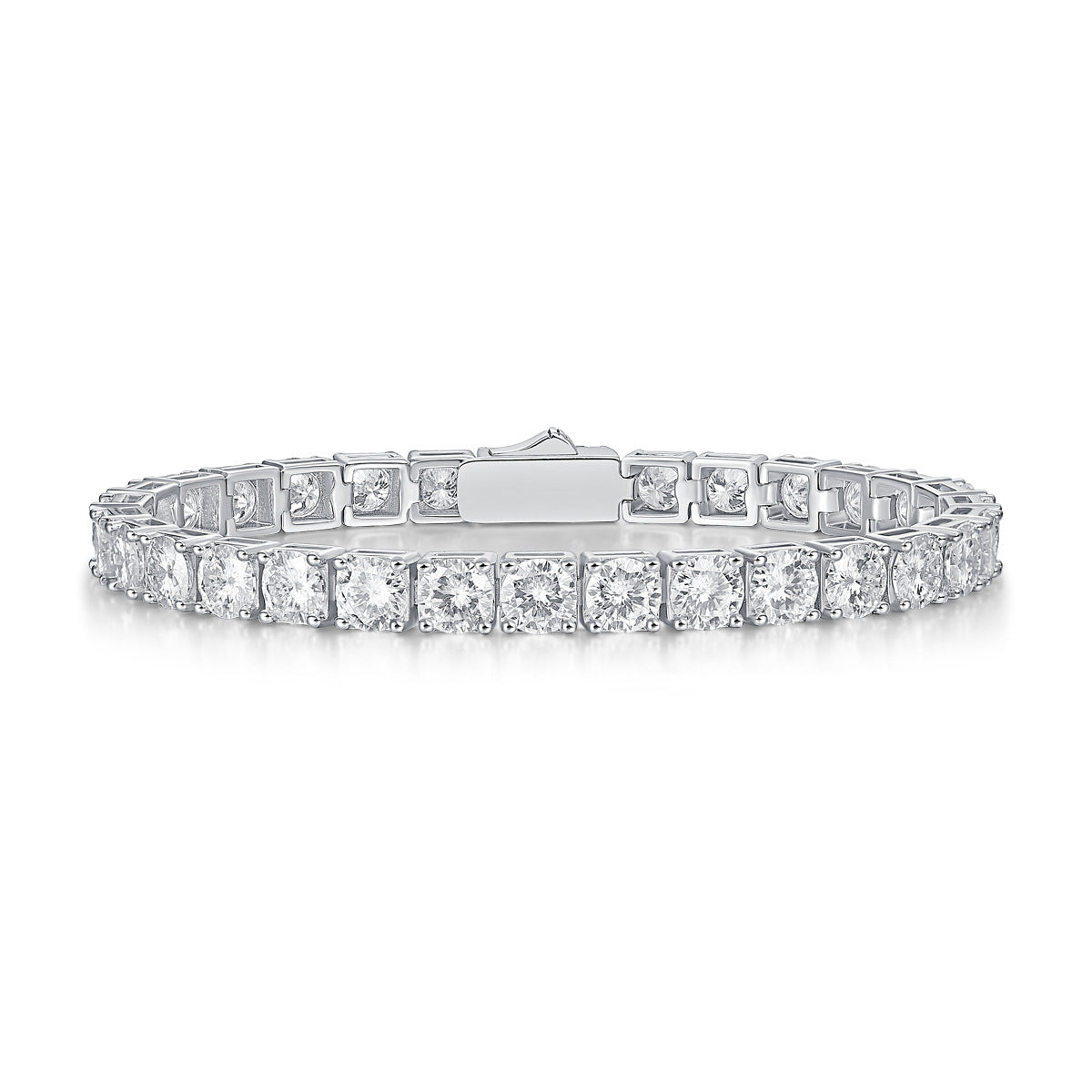 S925 Sterling Silver Moissanite Bracelet