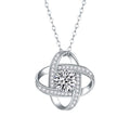 S925 Silver Moissanite Pendant Necklace