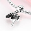 S925 Sterling Silver Key Creative Pendant