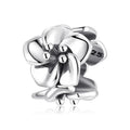 S925 Sterling Silver Surrounding Flower Bead Pendant