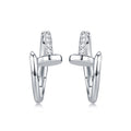 S925 Silver Moissanite Earrings