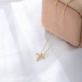 S925 Silver Zircon Inlaid Twelve Constellation Pendant Necklace