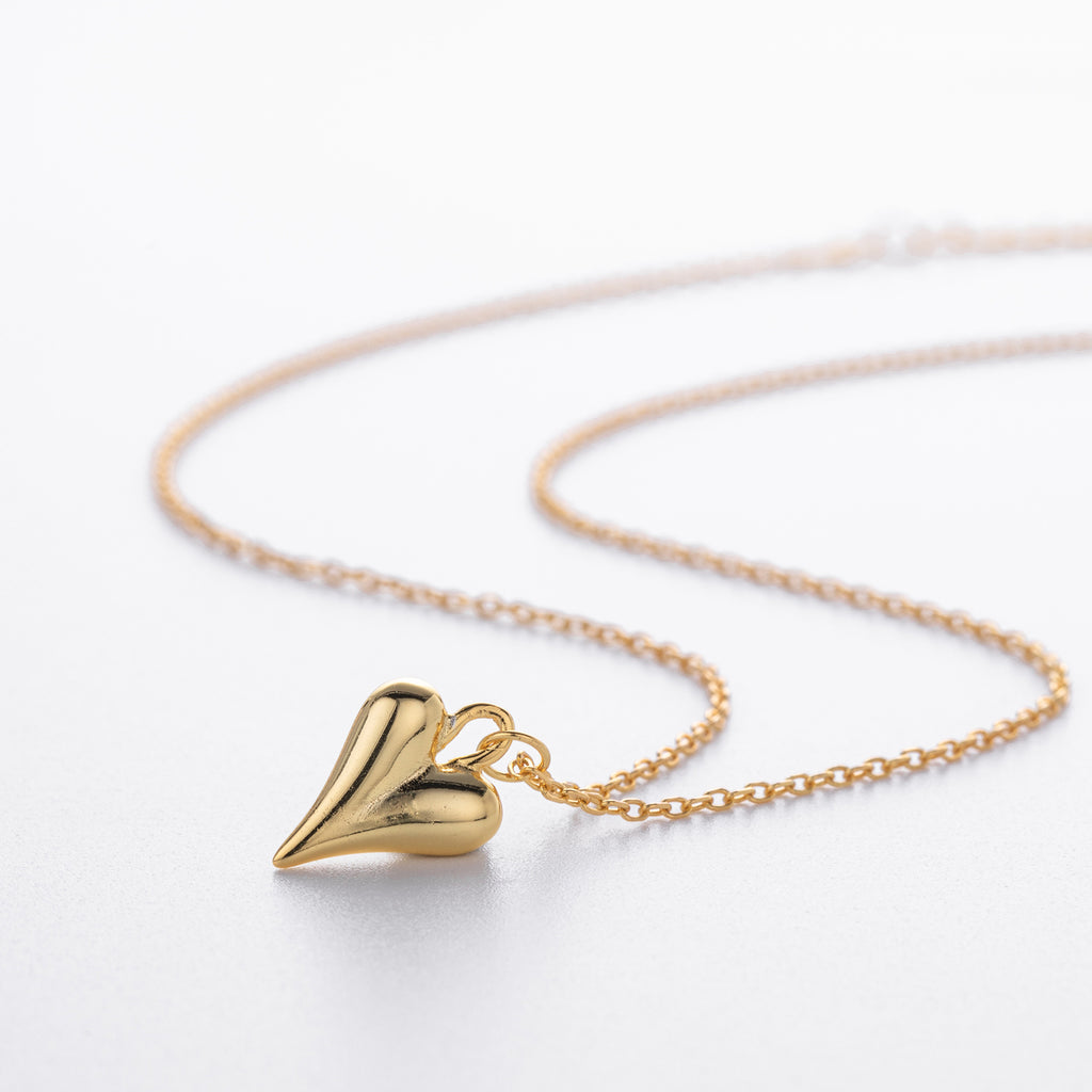 S925 Sterling Silver Heart Necklace