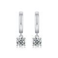 S925 Silver Moissanite Cross Earrings