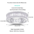 S925 Silver Musical Note Moissanite Ring