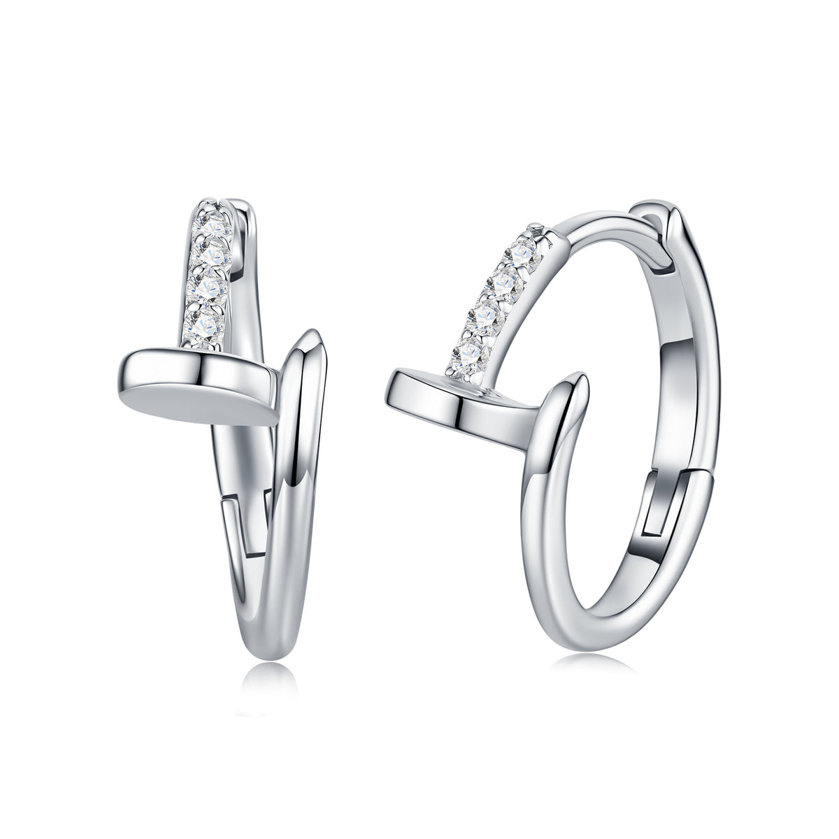 S925 Silver Moissanite Earrings