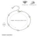 S925 Sterling Silver and Zircon Bracelet
