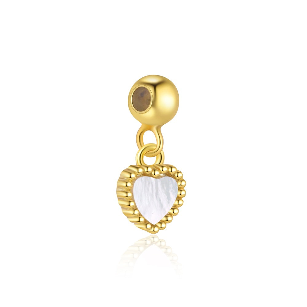 S925 Sterling Silver Zircon Pendant