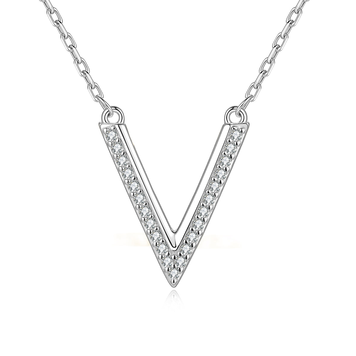 S925 Sterling Silver Moissanite Necklace