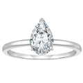 S925 Sterling Silver Luxury Water Drop Ring