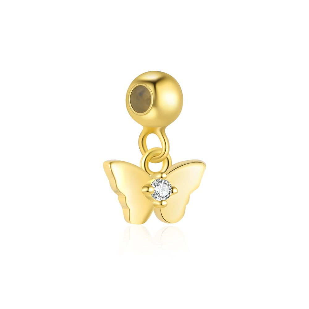 S925 Sterling Silver Zircon Pendant