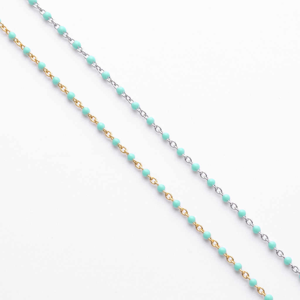 S925 Sterling Silver Bracelet with Colorful Enamel Detail