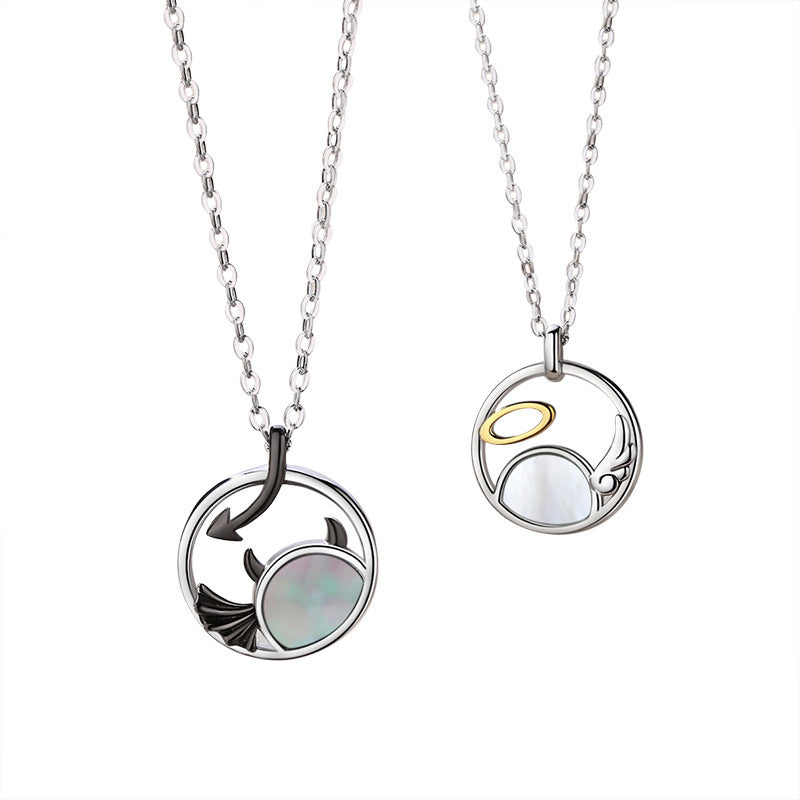 S925 Silver Halloween Devil Necklace
