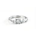S925 Sterling Silver Mermaid Moissanite Ring
