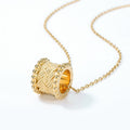 S925 Sterling Silver Slim Waist Wheat Ear Necklace