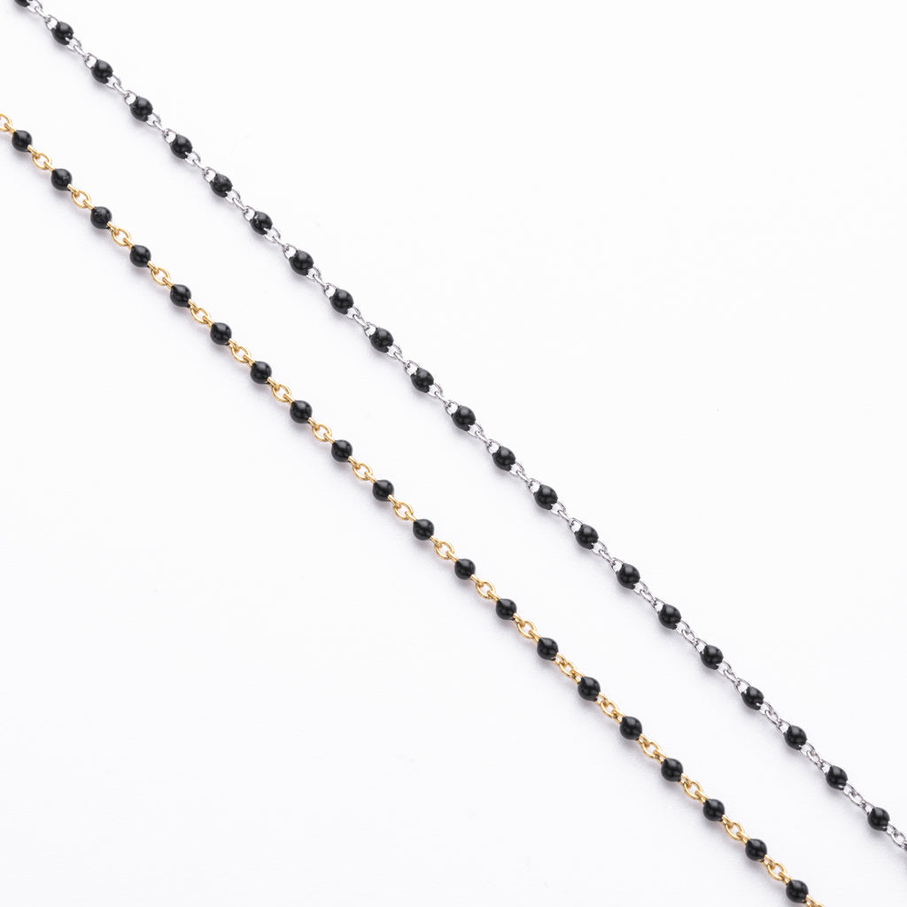 S925 Sterling Silver Bracelet with Colorful Enamel Detail