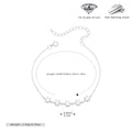 S925 Sterling Silver Starry Sky Bracelet