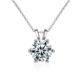 S925 Sterling Silver Classic Six-Claw Necklace