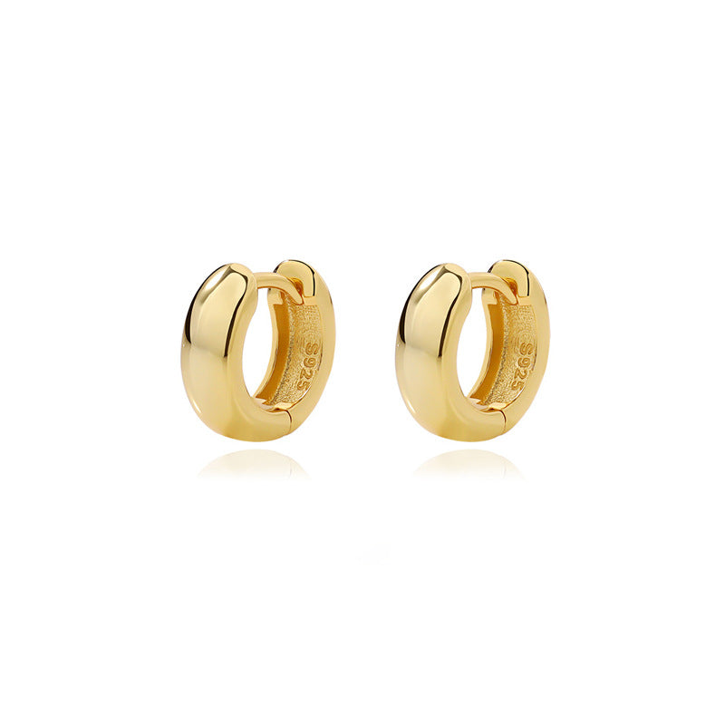 925 Sterling Silver Hoop Earrings
