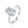 S925 Sterling Silver Stackable Moissanite Ring