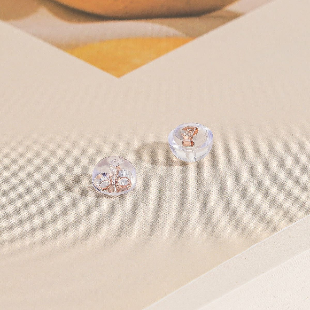 S925 Silver and Silicone Earring Backs – Non-Slip Earring Accessory