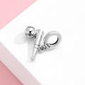 S925 Sterling Silver Baseball Bat Pendant
