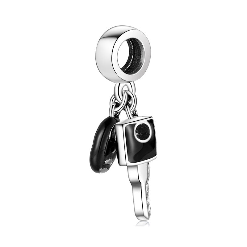 S925 Sterling Silver Key Creative Pendant