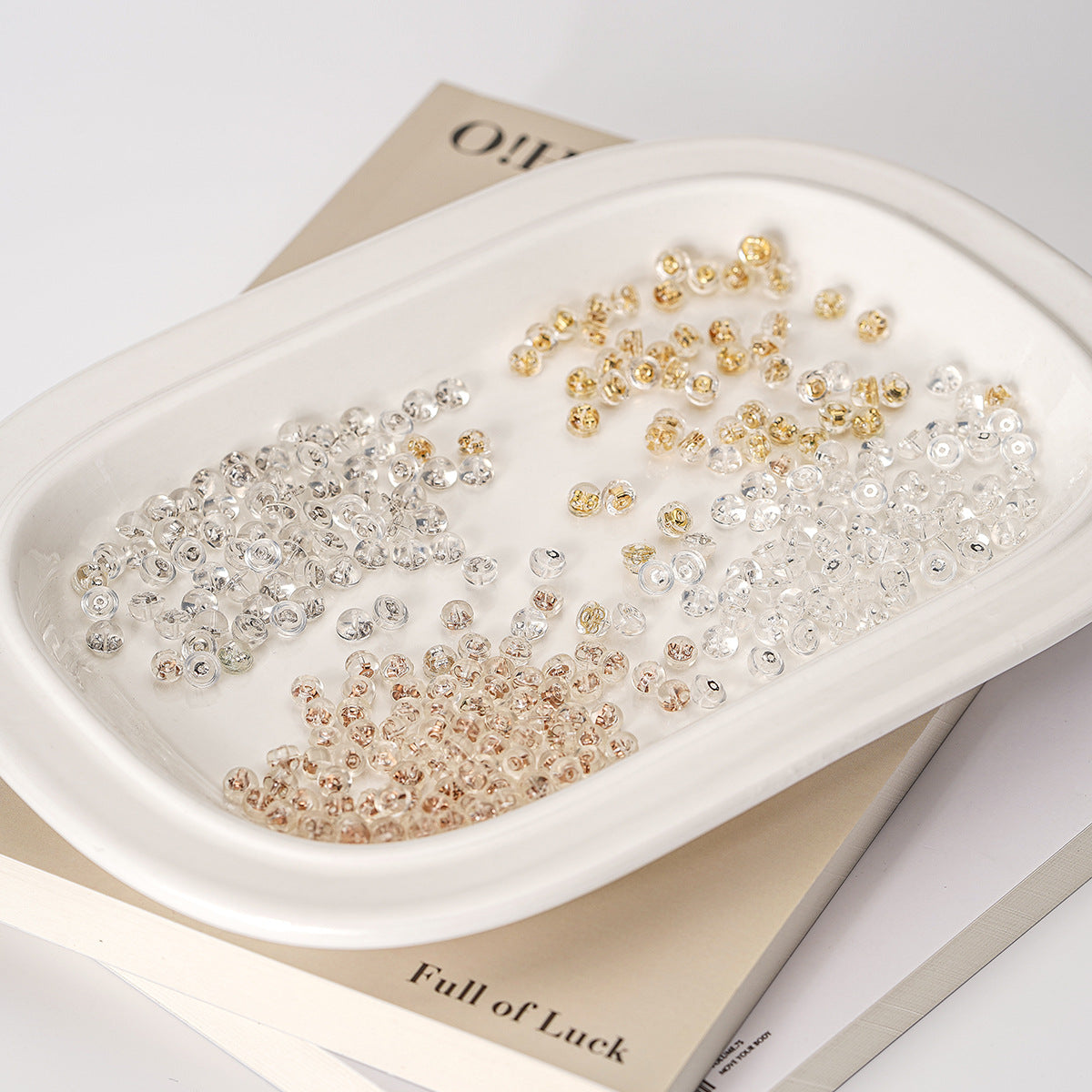 S925 Silver and Silicone Earring Backs – Non-Slip Earring Accessory