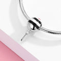 S925 Sterling Silver Lollipop Bead Pendant