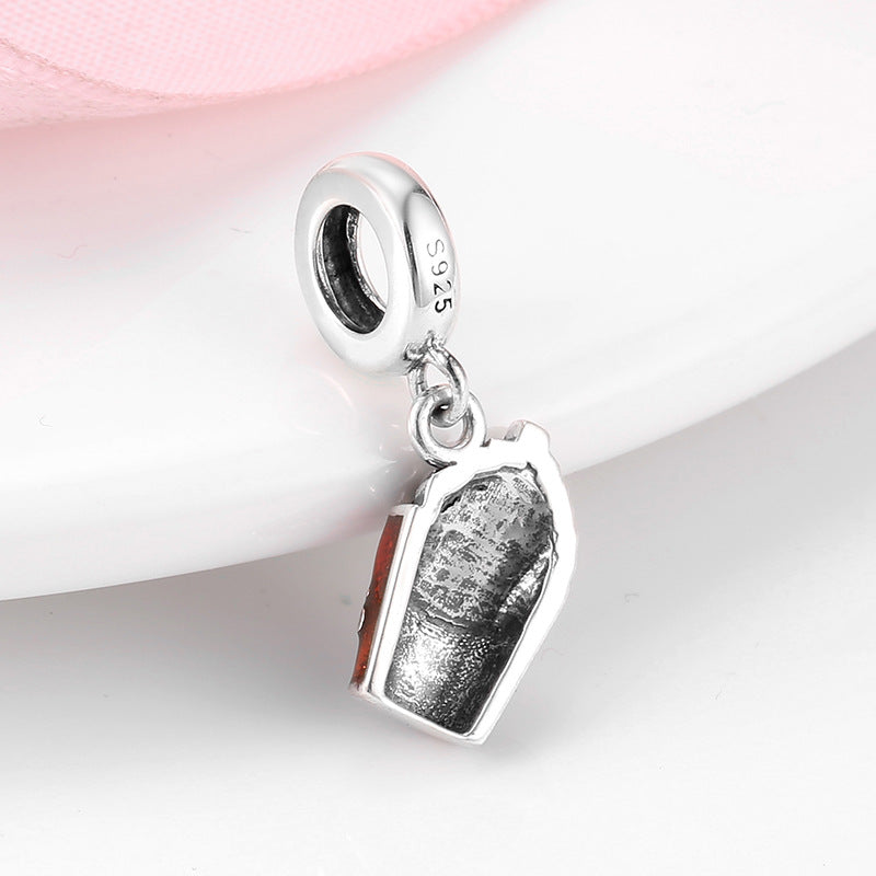 S925 Sterling Silver French Fries Pendant