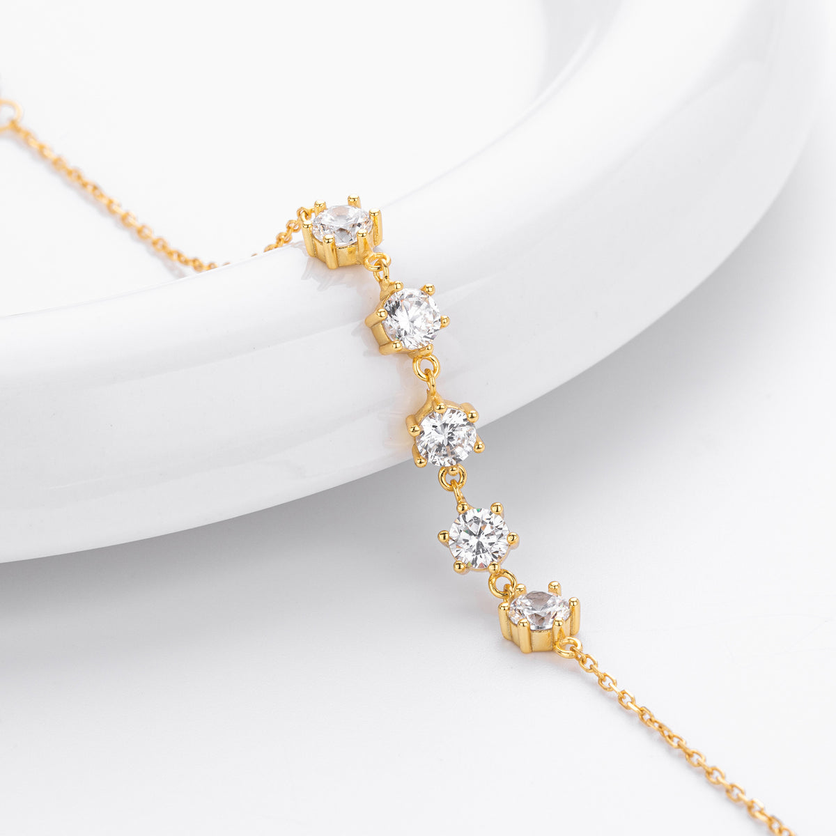 S925 Sterling Silver Starry Sky Bracelet