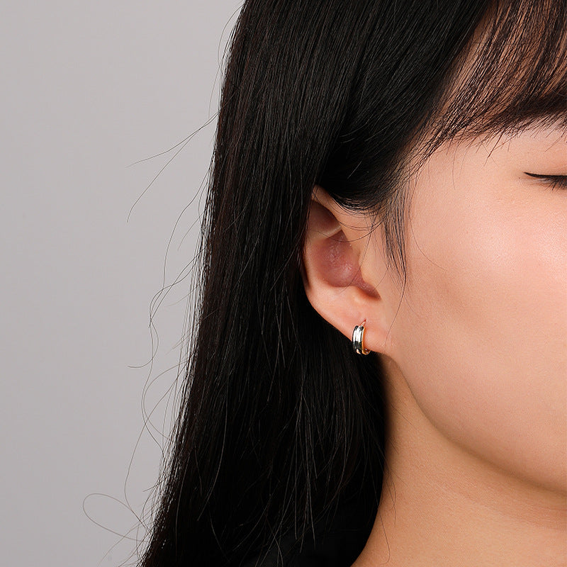 925 Sterling Silver Hoop Earrings