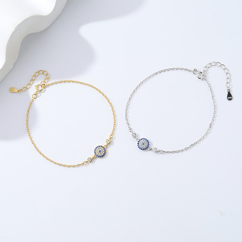 925 Sterling Silver Bracelet Set with Zirconia