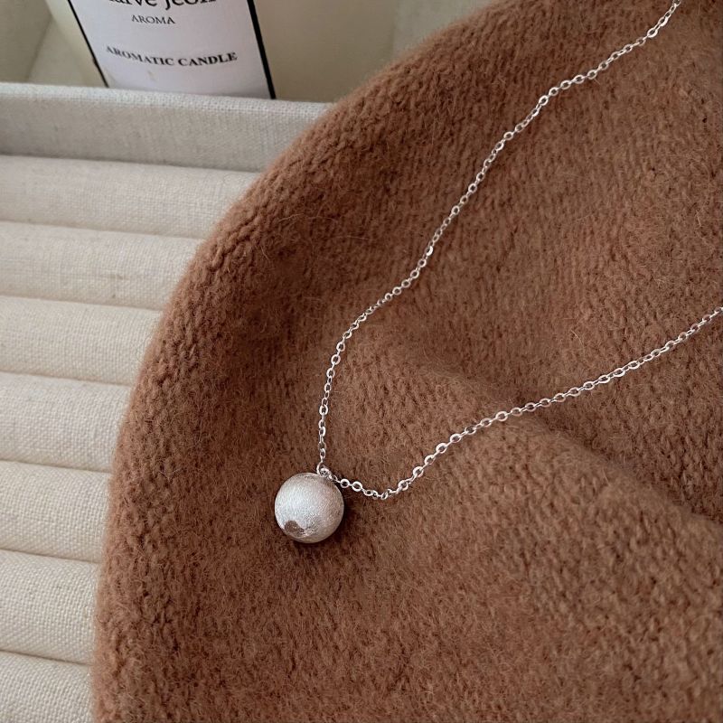 S925 Sterling Silver Christmas Mini Apple Necklace
