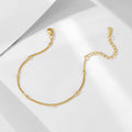 S925 Sterling Silver Bean Chain Small Ball Bracelet