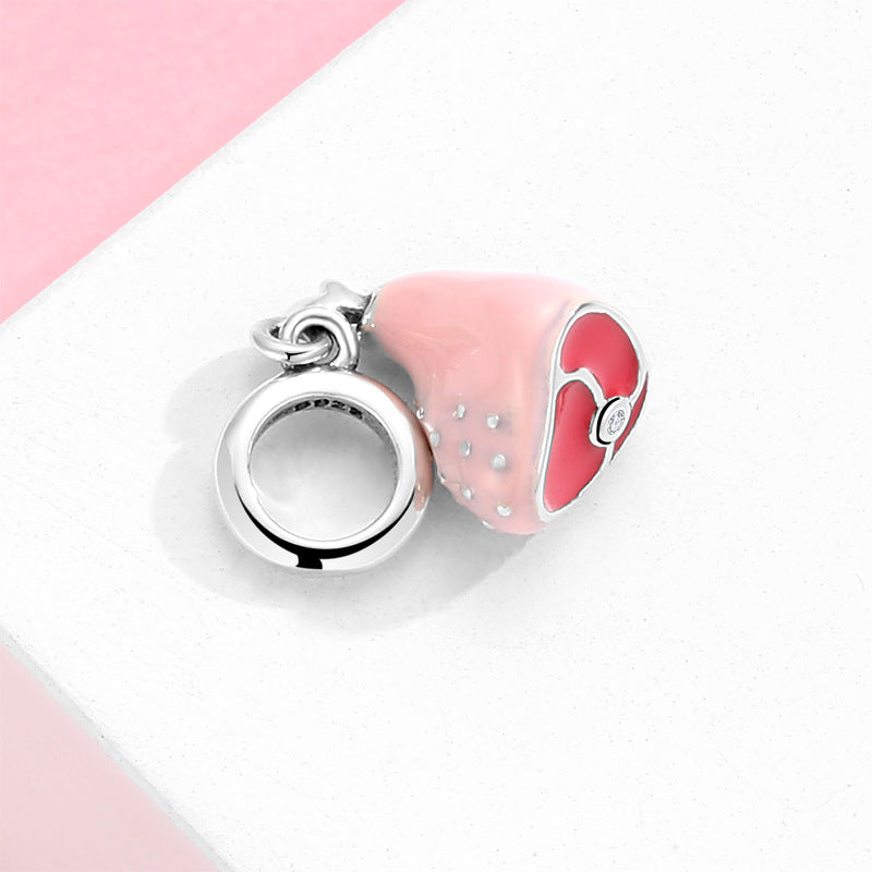 S925 Sterling Silver Ham Pendant