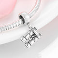 S925 Sterling Silver Telescope Pendant