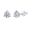 S925 Silver Moissanite Stud Earrings