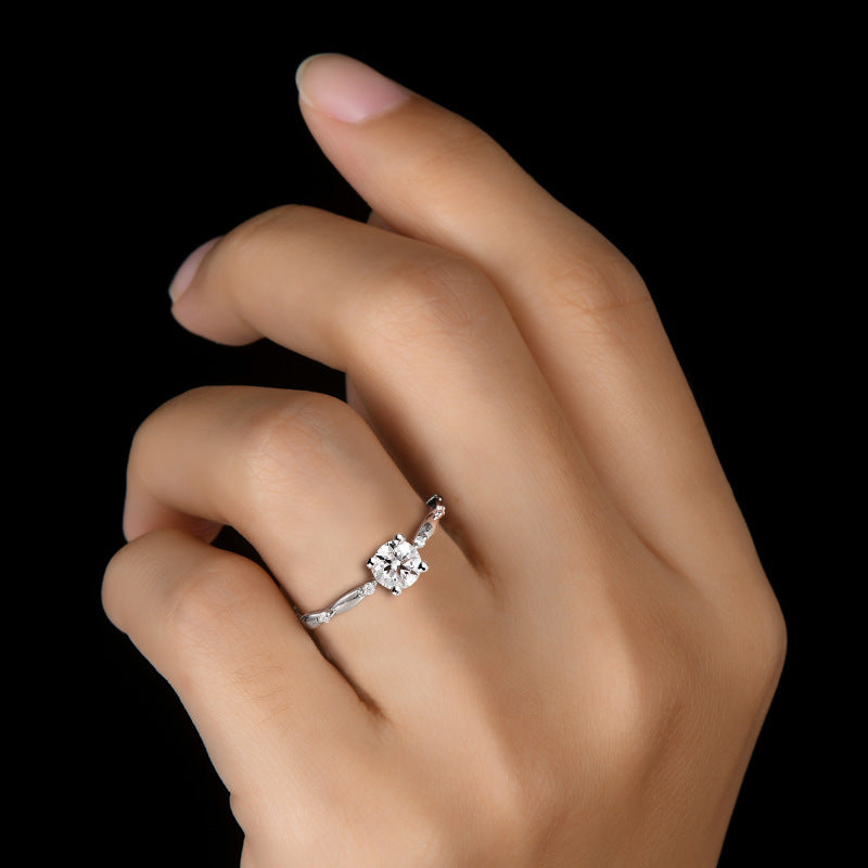 S925 Silver 50 Cent Mozambican Ring