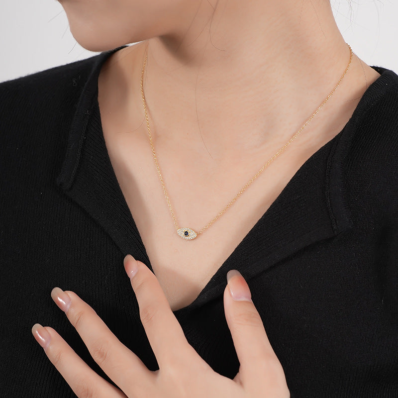 925 Sterling Silver and Zircon Necklace