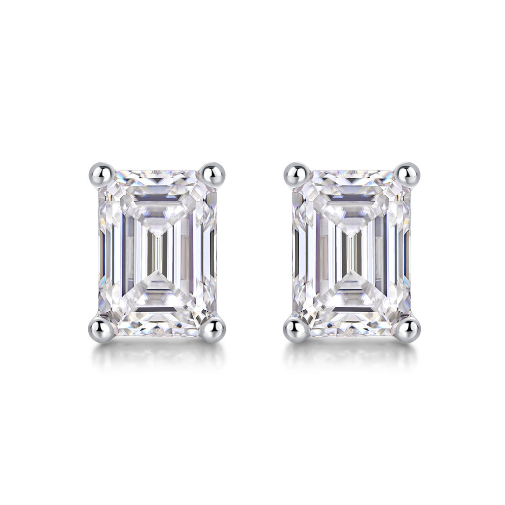 S925 Sterling Silver Moissanite Earrings
