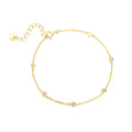 S925 Sterling Silver Micro-Pave Zircon Bracelet